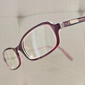 Coach Women Eyeglasses Frame Burgundy Glasses Eye Wear GIANNA 579 46[]16 135